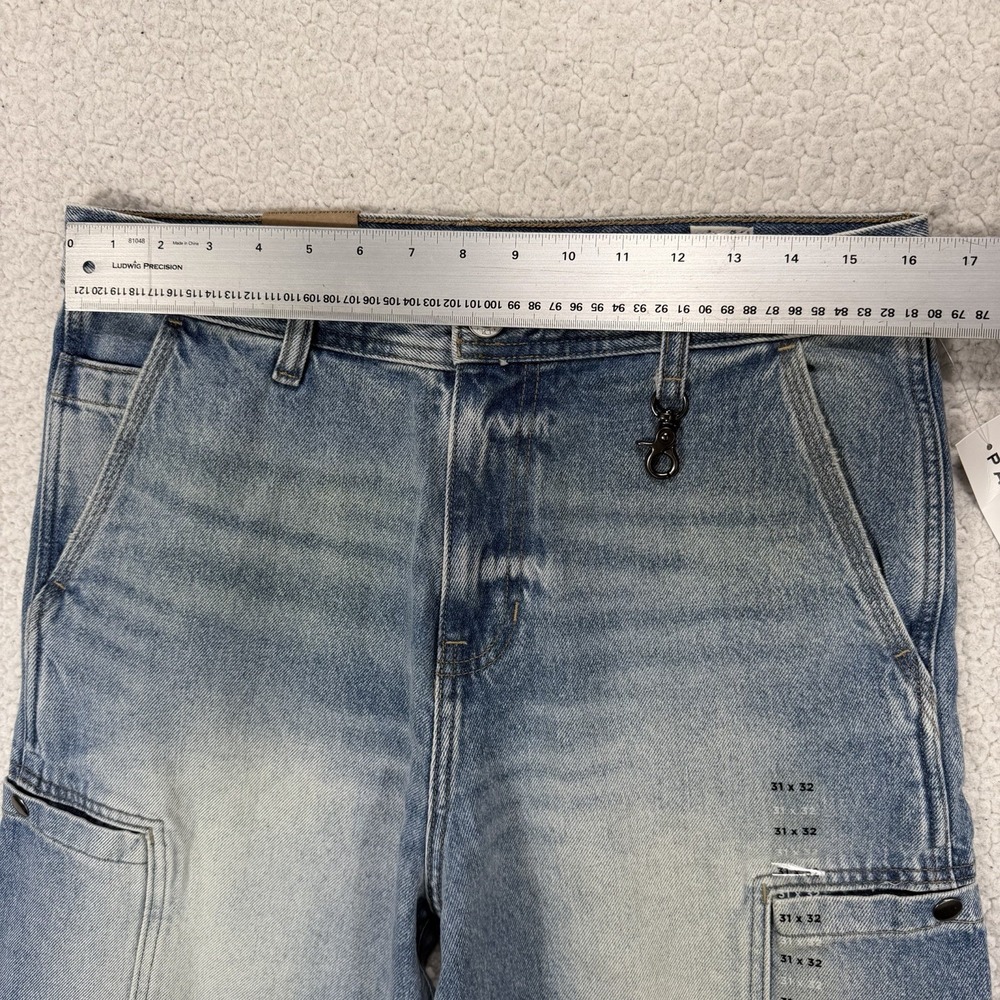 PacSun Blake Extreme Baggy Carpenter Jeans Men's 31x32 Y2K Streetwear Grunge - Picture 8 of 11